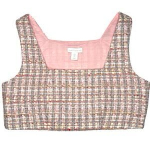 NWT HOUSE OF HARLOW 1960 Pixie Dust Tweed 2-Piece Set - Picture 1 of 6